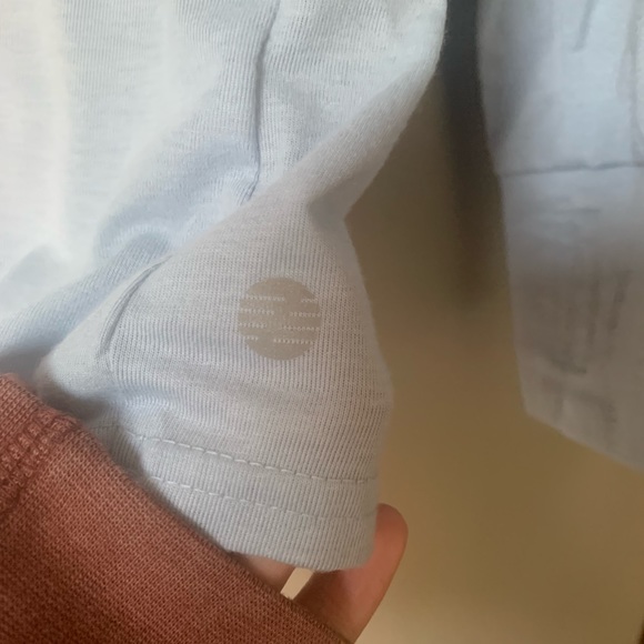 Zella | NWOT Blue Athletic Sport Long Sleeve Gym Workout Tee Shirt Top - Picture 2 of 4